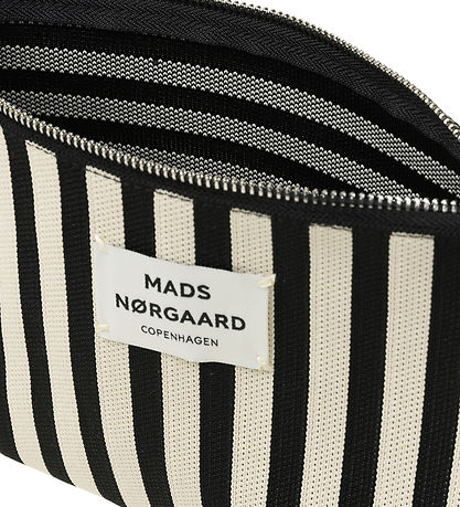 Mads Nørgaard Makeup Taske - Black/White
