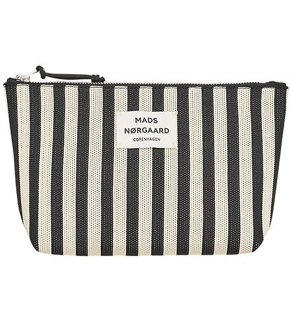 Mads Nørgaard Makeup Taske - Black/White