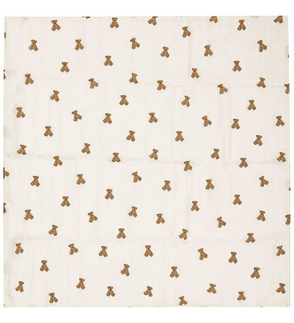 Jollein Stofbleer - 3-pak - 70x70cm - Mini Teddy Bear