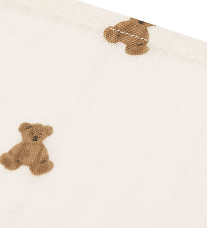 Jollein Stofbleer - 3-pak - 70x70cm - Mini Teddy Bear