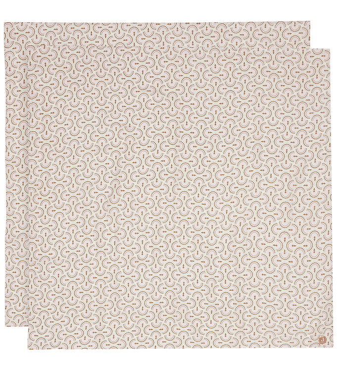 Jollein Babysvøb - Musselin - 2-pak - 115x115cm - Soft Plumes
