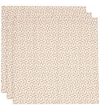 Jollein Stofbleer - 3-pak - 70x70cm - Soft Plumes