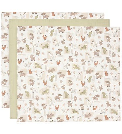 Jollein Stofbleer - 3-pak - 70x70cm - Barn Buddies