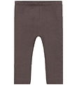 Minymo Leggings - Sweat - Plum Truffle