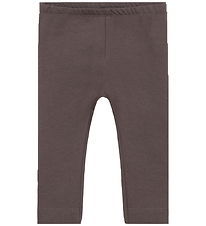 Minymo Leggings - Sweat - Plum Truffle