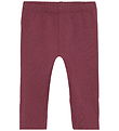 Minymo Leggings - Sweat - Crushed Berry
