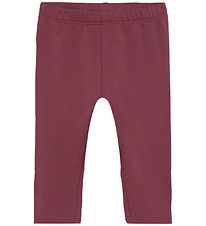 Minymo Leggings - Sweat - Crushed Berry