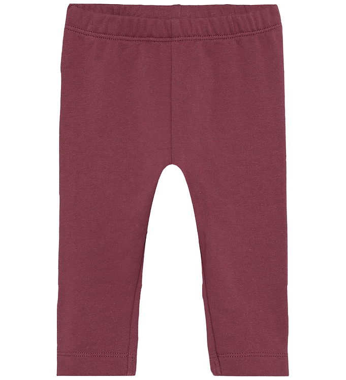 Minymo Leggings - Sweat - Crushed Berry