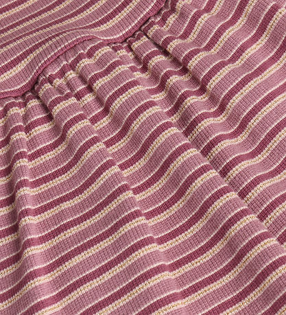 Minymo Kjolebody l/æ - Rib - Mahogany Rose