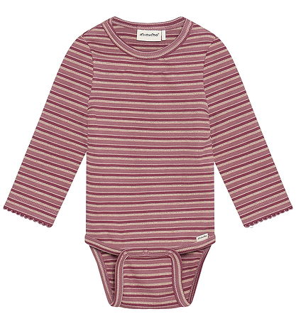 Minymo Body l/æ - Rib - Nostalgia Rose