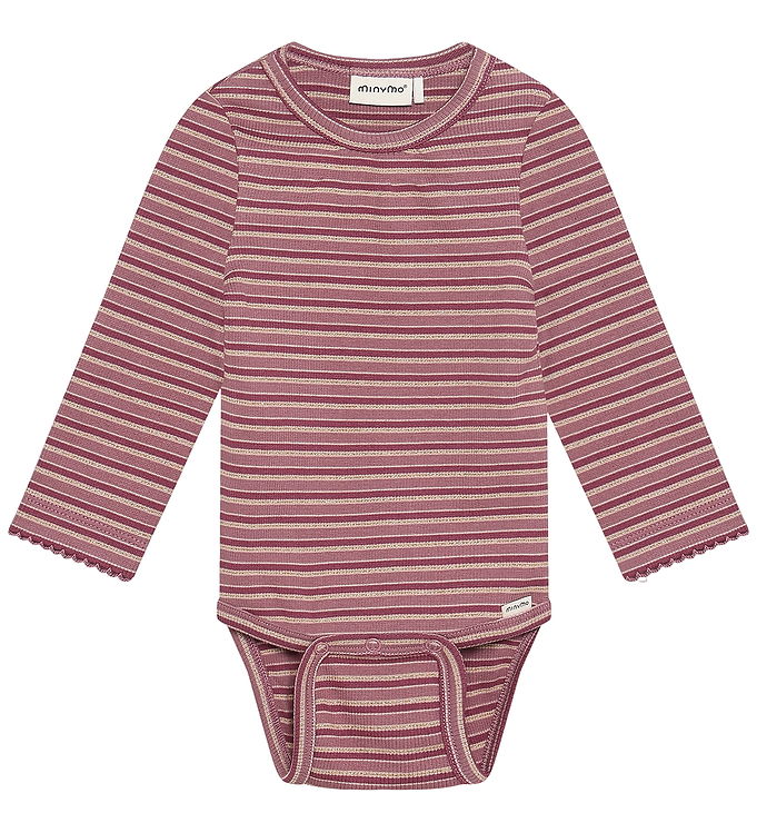 Minymo Body l/æ - Rib - Nostalgia Rose