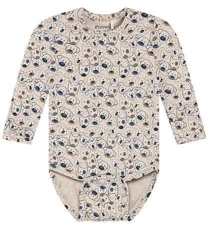 Minymo Body l/æ - Beige Melange
