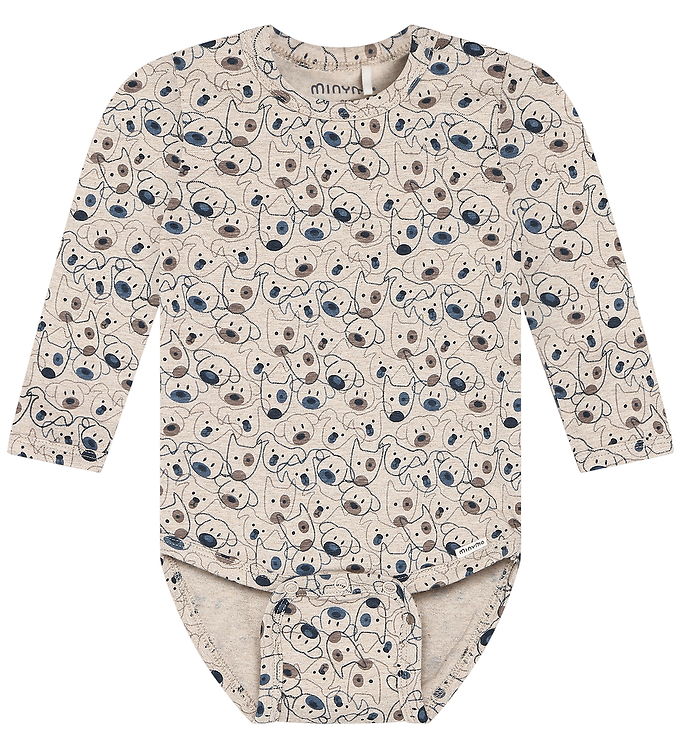 Minymo Body l/æ - Beige Melange