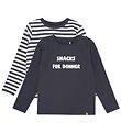 Minymo Bluse - 2-pak - Parisian Night