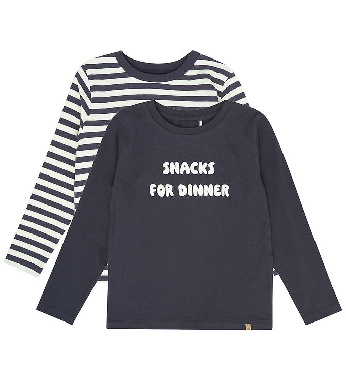 Minymo Bluse - 2-pak - Parisian Night