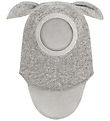 Huttelihut Elefanthue - Uld - 2-lags - Medium Grey Melange