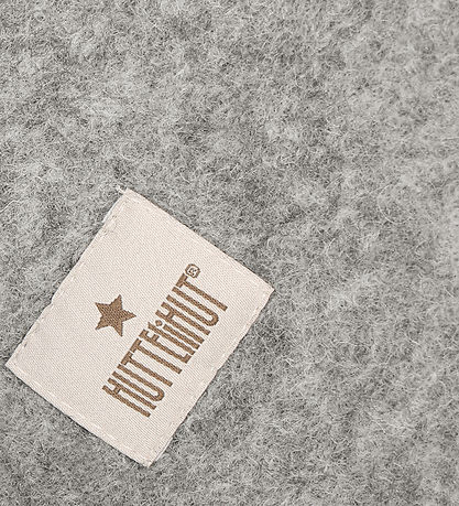 Huttelihut Elefanthue - Uld - 2-lags - Medium Grey Melange