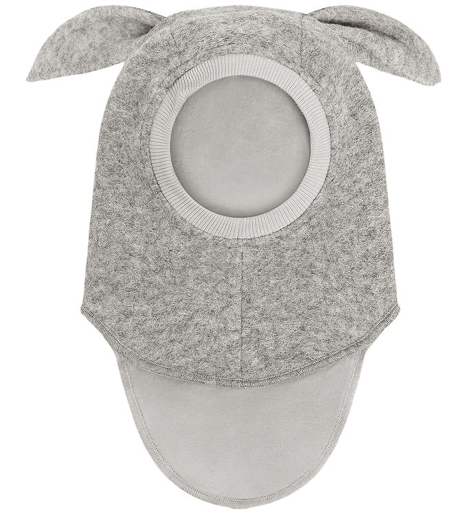 Huttelihut Elefanthue - Uld - 2-lags - Medium Grey Melange
