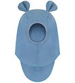 Huttelihut Elefanthue - Uldfleece - 1-lags - Windward Blue