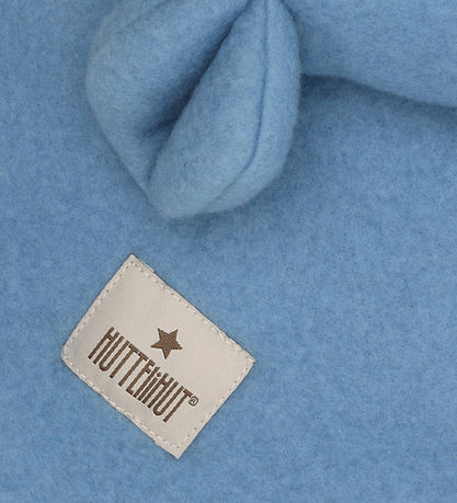 Huttelihut Elefanthue - Uldfleece - 1-lags - Windward Blue