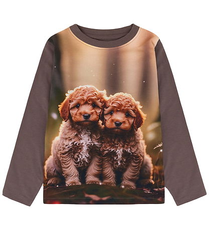 Minymo T-shirt - Plum Truffle