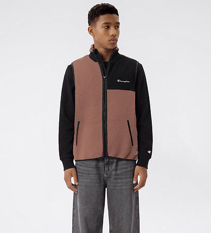 Champion Fleecevest - Brun/Sort