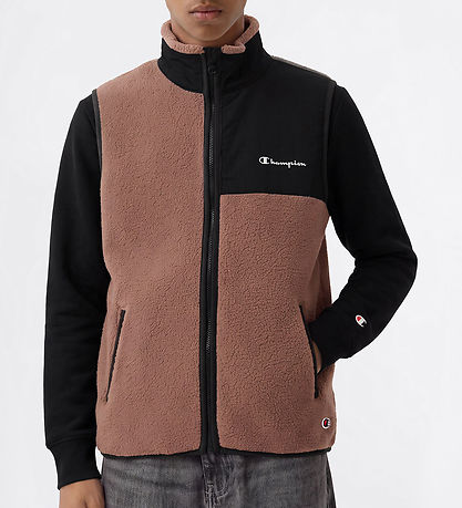 Champion Fleecevest - Brun/Sort