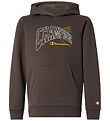 Champion Hoodie - Green w. Print