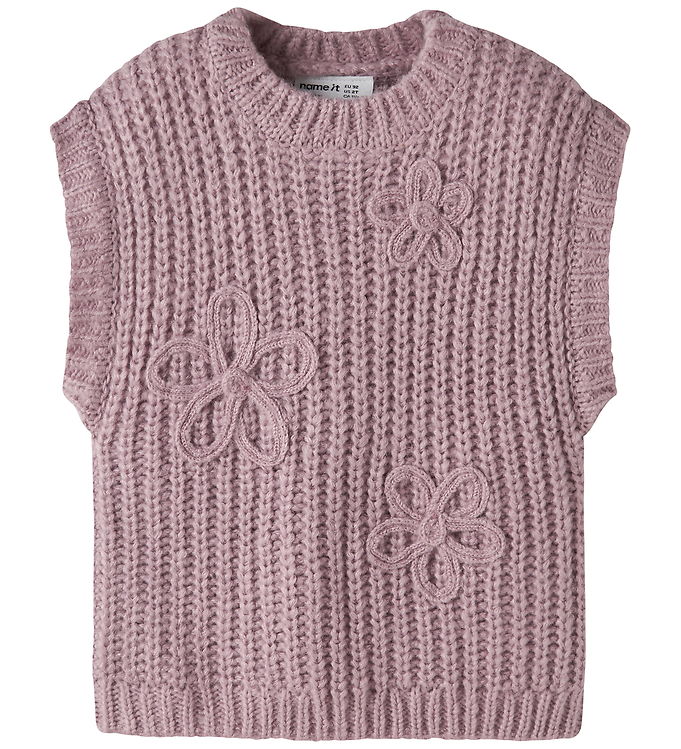 Name It Vest - Strik - NmfRina - Mauve Shadows