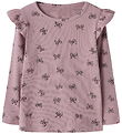 Name It Bluse - Rib - NmfRulies - Mauve Shadows