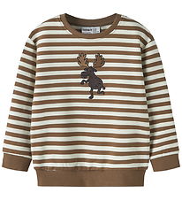 Name It Sweatshirt - NmmRafan - Sepia