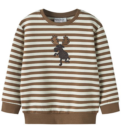 Name It Sweatshirt - NmmRafan - Sepia