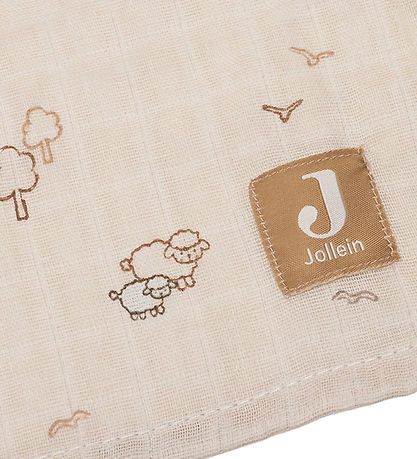 Jollein Babysvøb - 2-pak - 115x115cm - Wolly