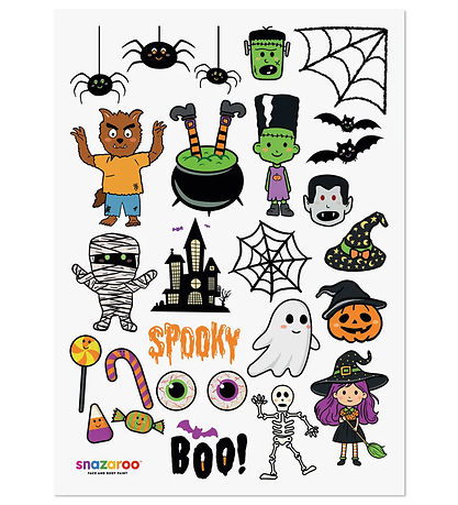 Snazaroo Tatoveringer - Halloween - Cute - 20stk