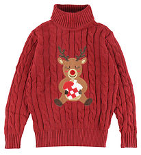 Jule-Sweaters Bluse - Strik - Loving Reindeer Cable