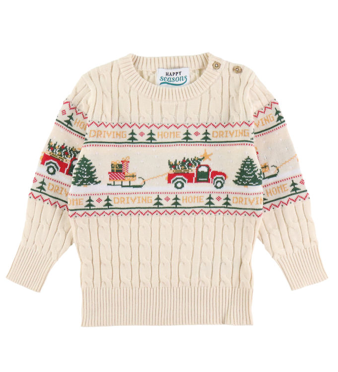 Jule-Sweaters Bluse - Strik - Driving Home Cable