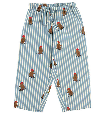 Jule-Sweaters Nattøj - 2-delt - The Beary Christmas - Off White/