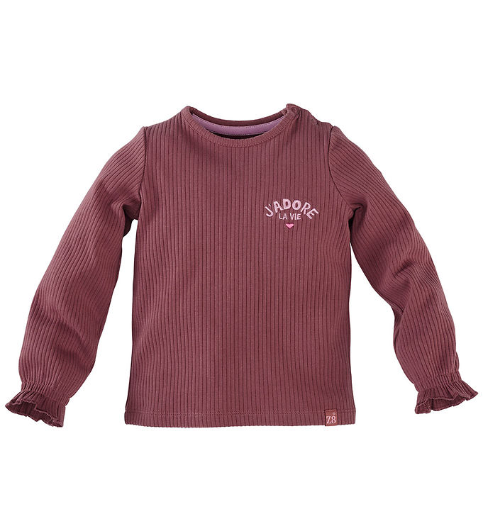 Z8 Bluse - Rib - Yade - Rosy Hug
