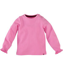 Z8 Bluse - Rib - Pien - Pink Power