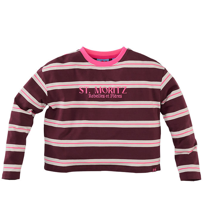 Z8 Bluse - Diana - Burgundy Battle