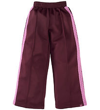 Z8 Bukser - Wide - Talia - Burgundy Battle