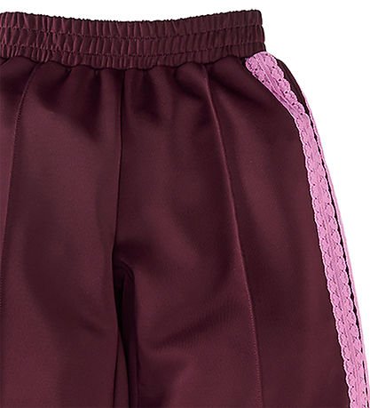 Z8 Bukser - Wide - Talia - Burgundy Battle