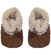 Melton Hjemmesko - Fluffy Baby - Brown