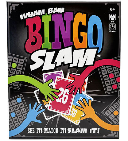 Liniex Spil - Bingo Slam Game - 6 Players