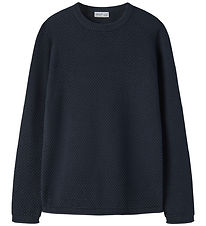 Name it Bluse - Strik - NkmRoj - Navy Blazer