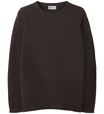 Name it Bluse - Strik - NkmRoj - Chocolate Plum