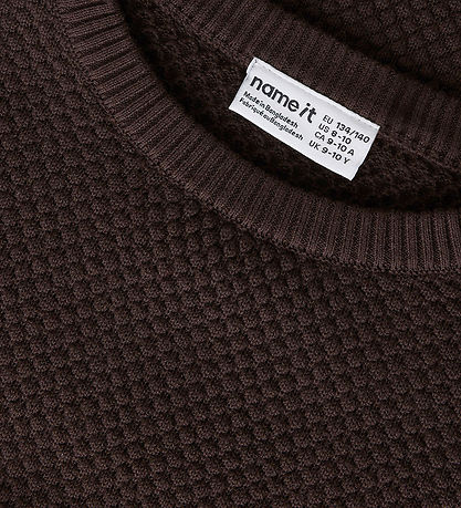 Name it Bluse - Strik - NkmRoj - Chocolate Plum