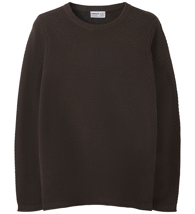 Name it Bluse - Strik - NkmRoj - Chocolate Plum