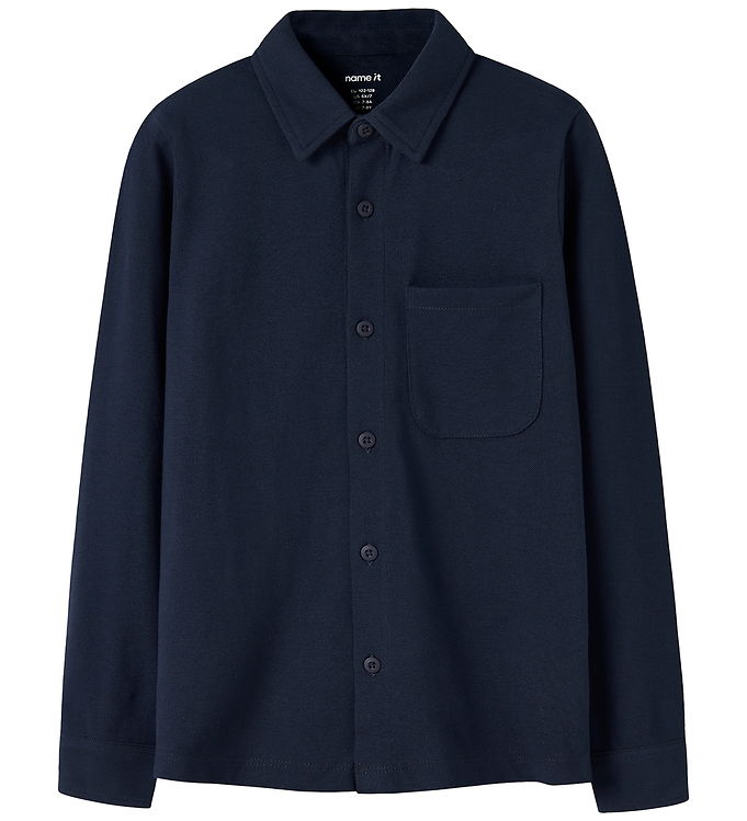 Name it Skjorte - NkmRon - Navy Blazer