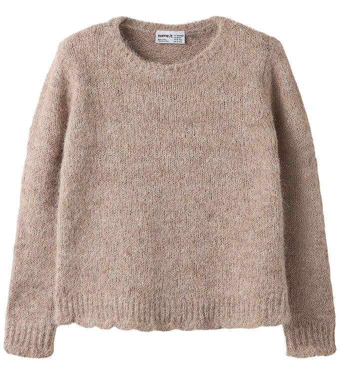 Name it Bluse - Strik - NkfRegina - Island Fossil